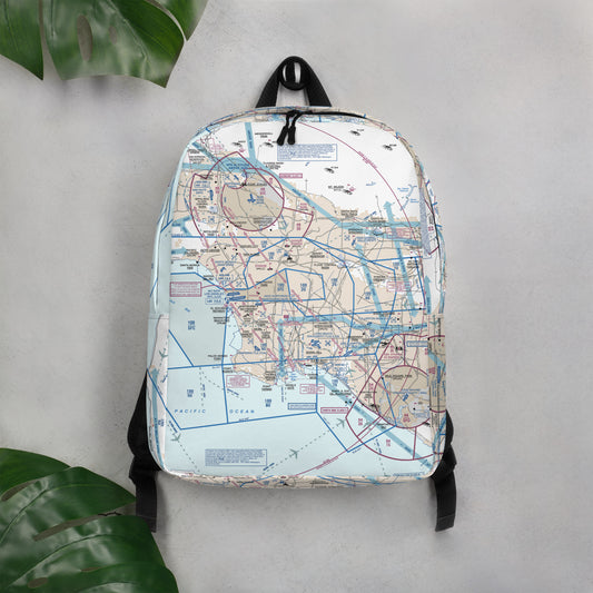 LAX Flyway Chart minimalist backpack