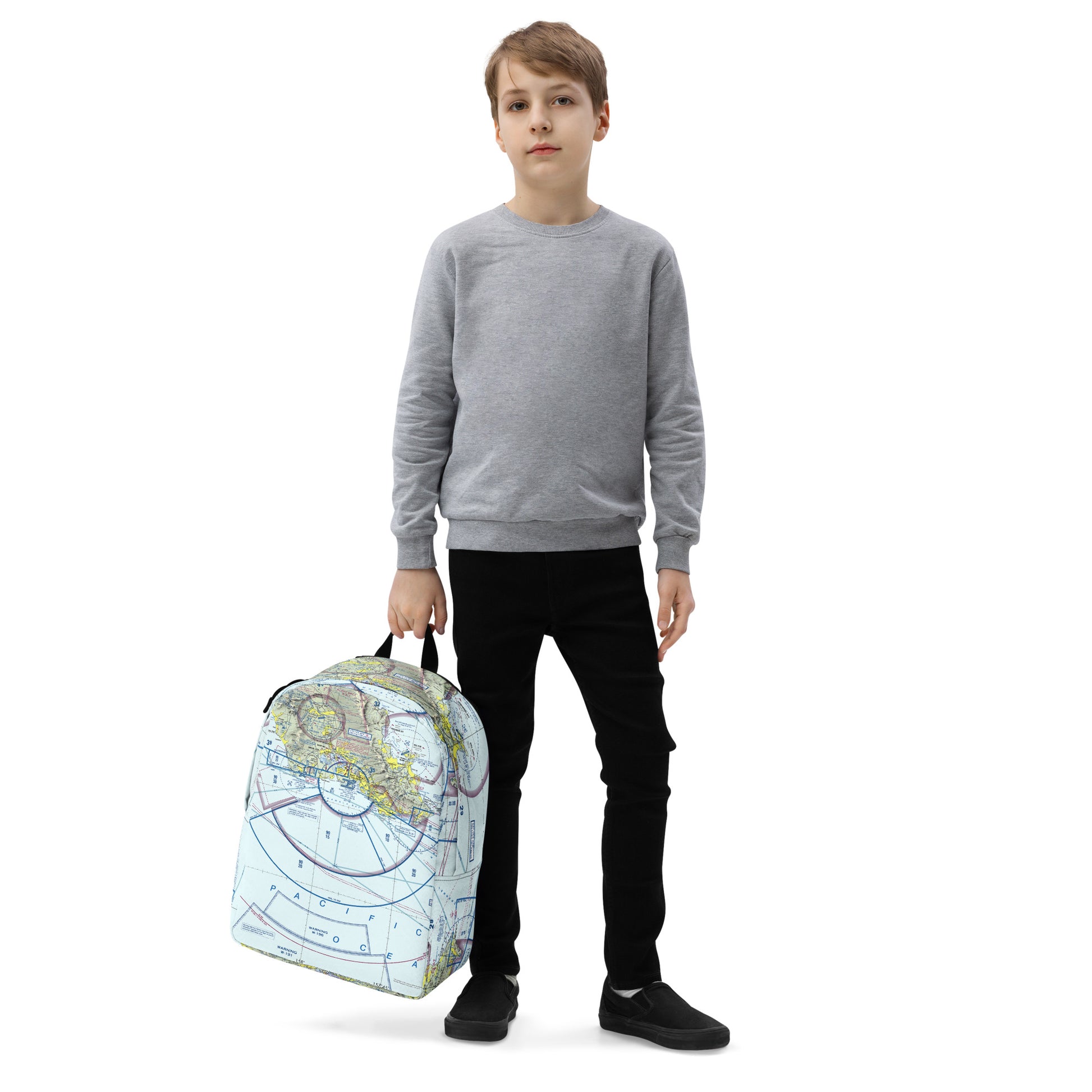 Honolulu Sectional Chart Minimalist Backpack