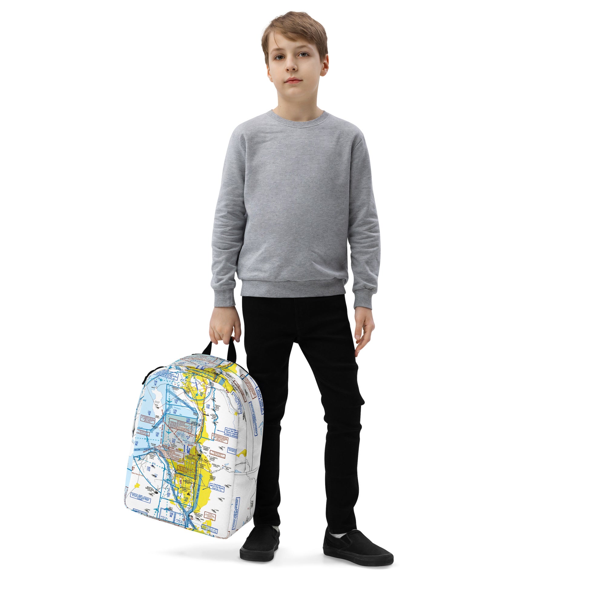 Salt Lake City Flyway Chart - Minimalist Backpack