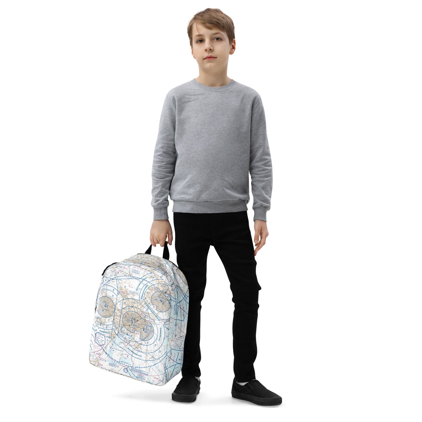 Baltimore-Washington Flyway Chart Minimalist Backpack