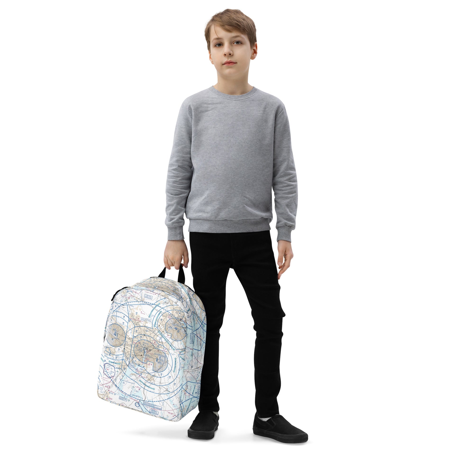 Baltimore-Washington Flyway Chart Minimalist Backpack