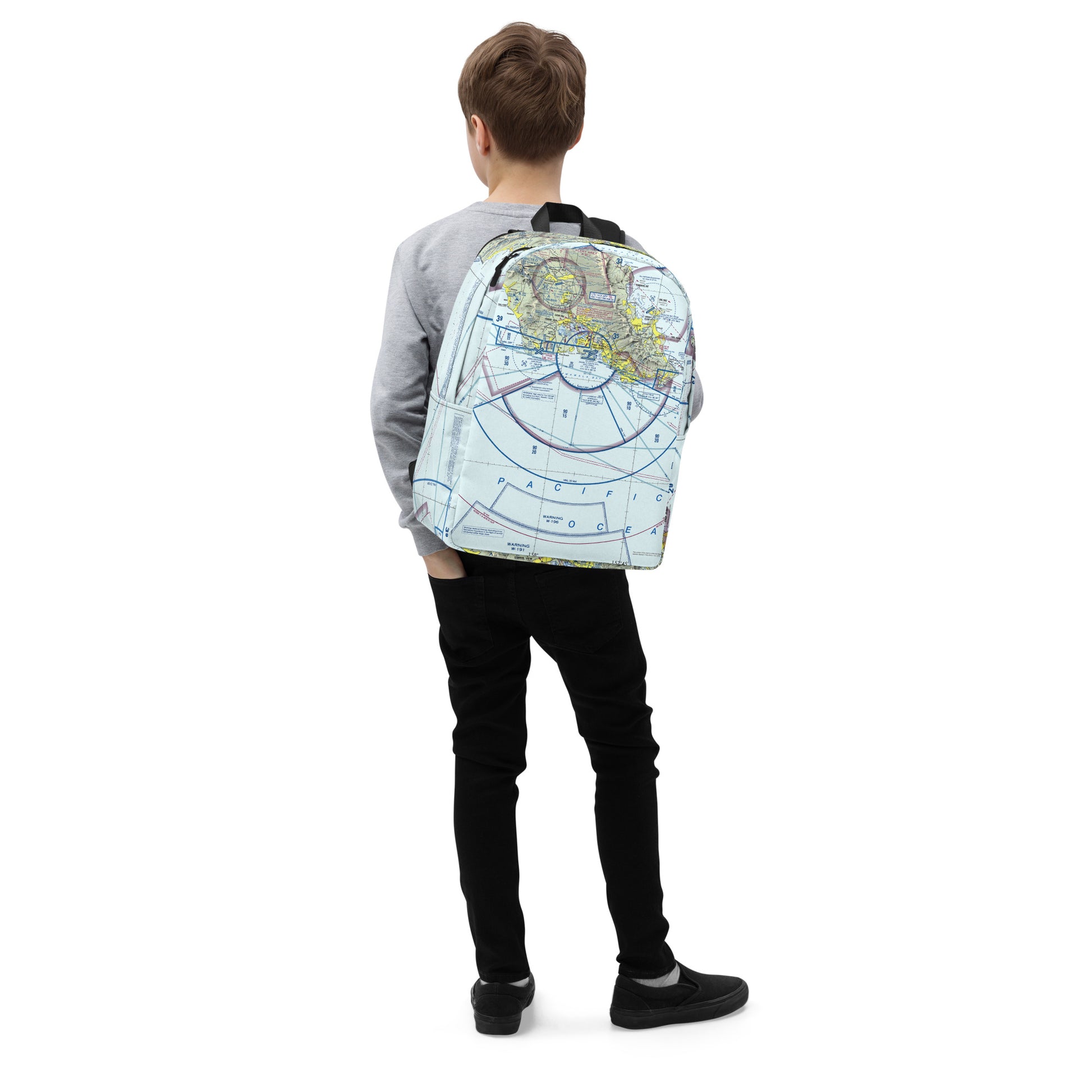 Honolulu Sectional Chart Minimalist Backpack