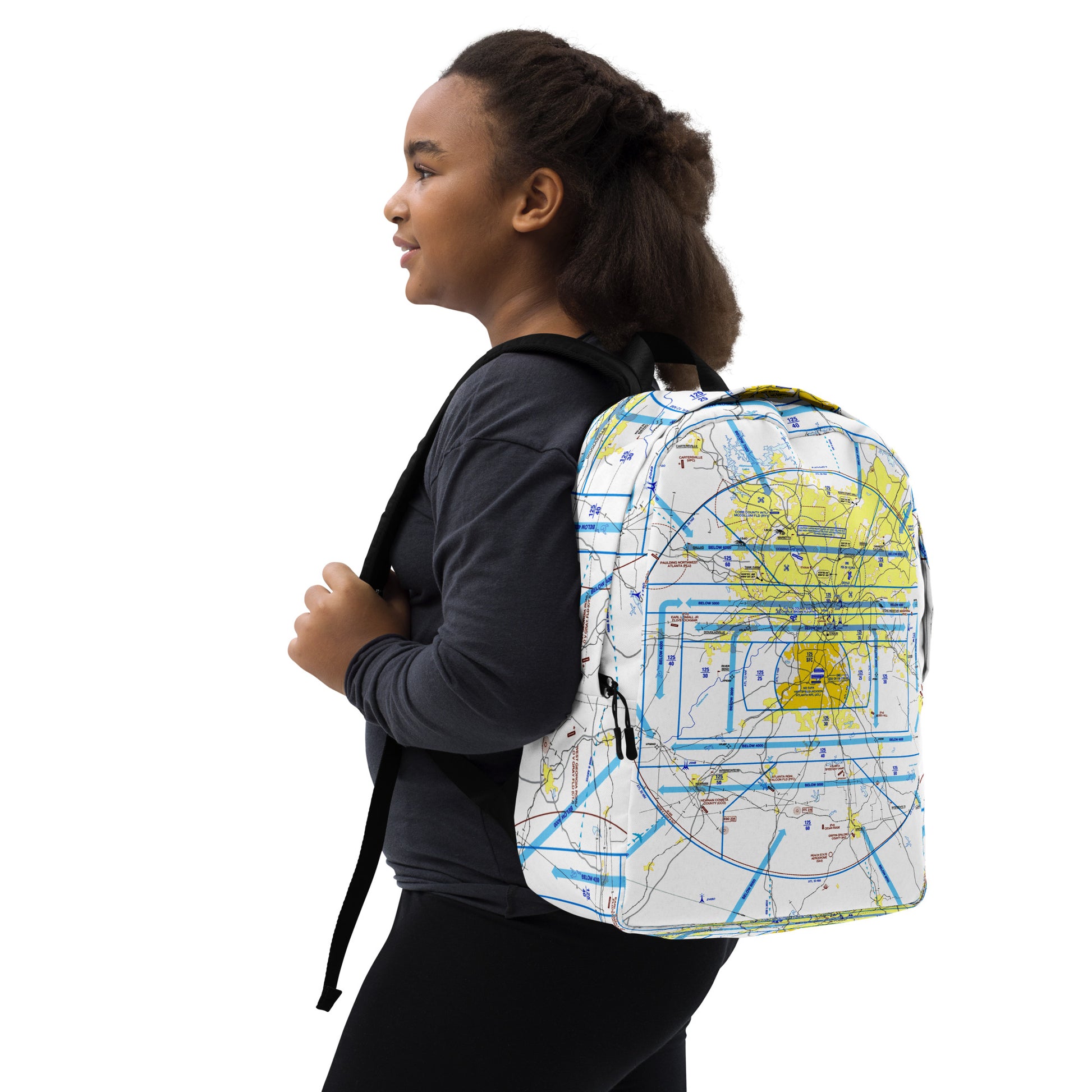 Atlanta Flyway Chart - Minimalist Backpack