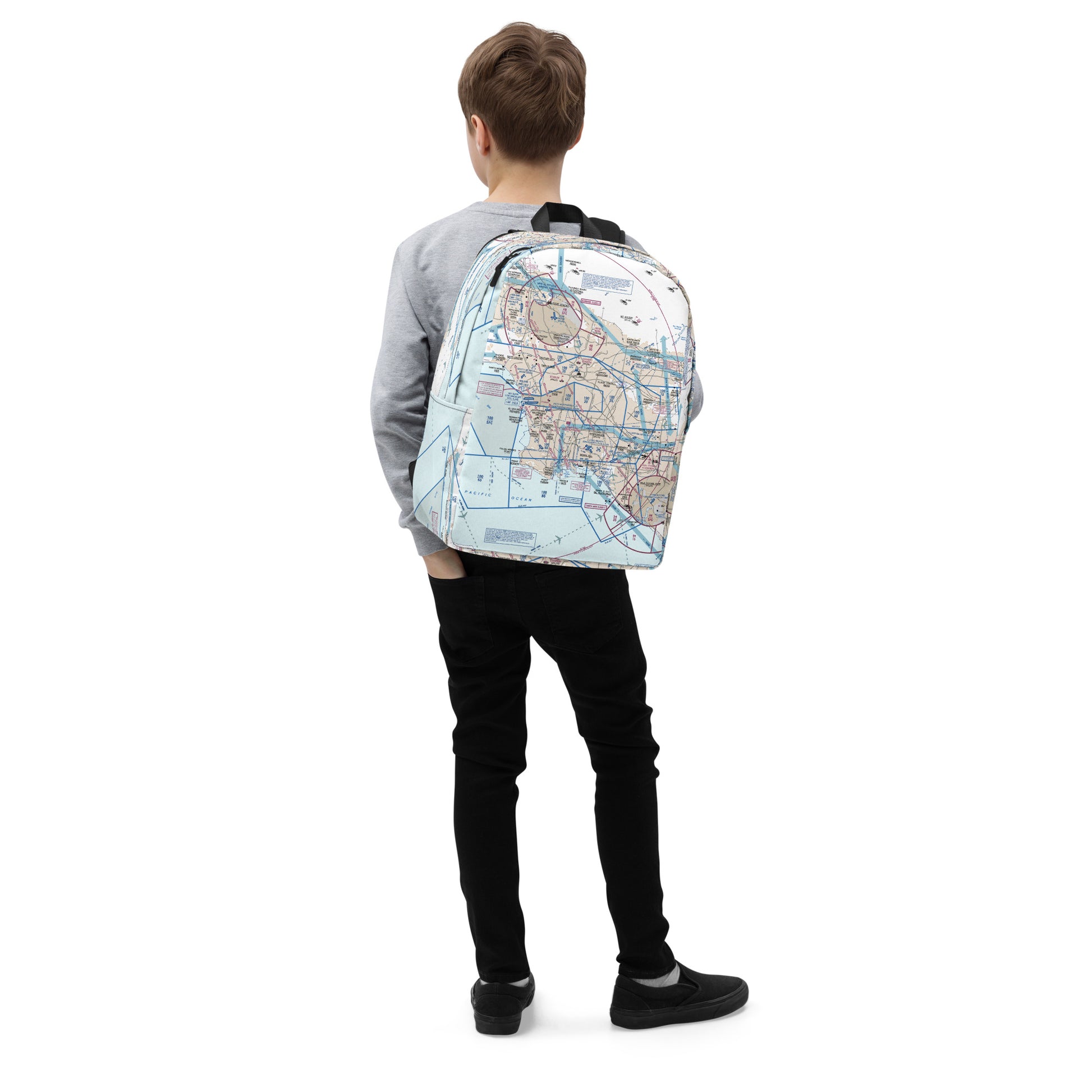 LAX Flyway Chart minimalist backpack