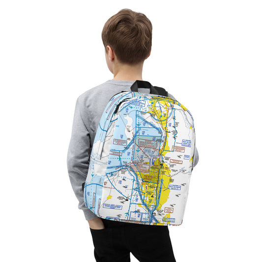 Salt Lake City Flyway Chart - Minimalist Backpack