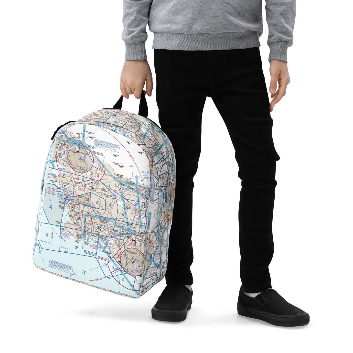 LAX Flyway Chart minimalist backpack