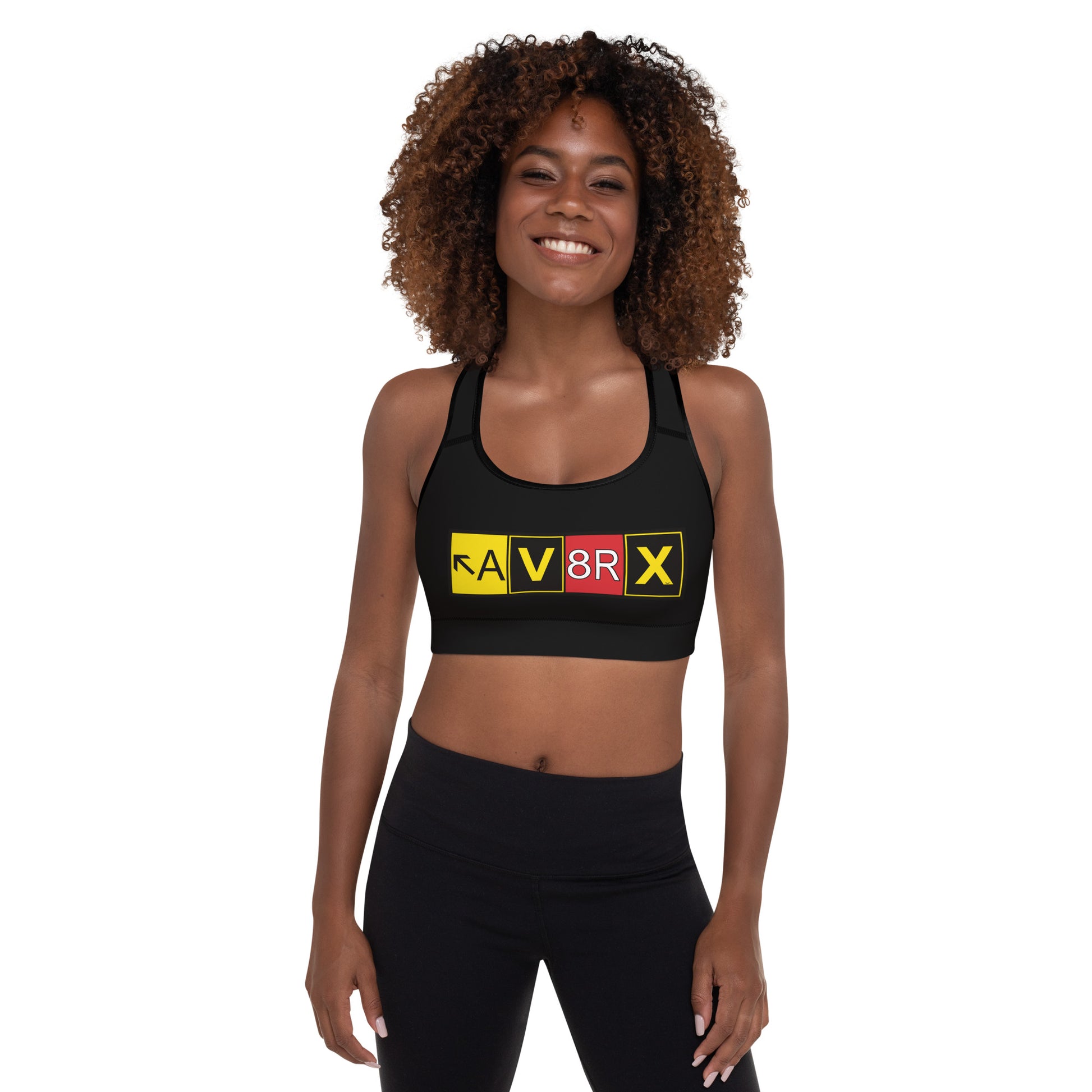 Aviatrix padded sports bra