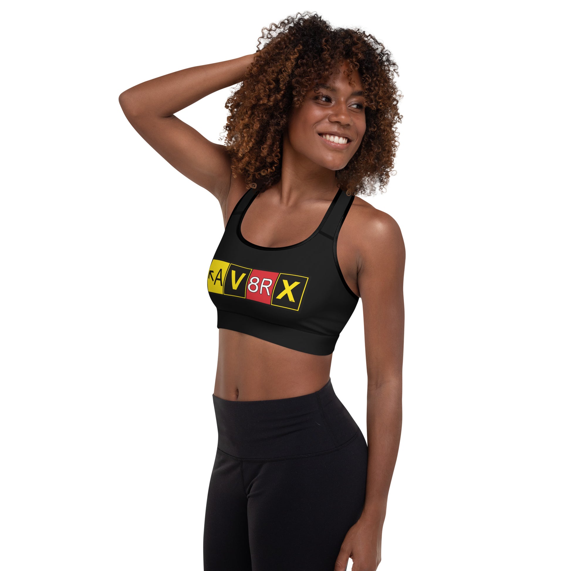 Aviatrix padded sports bra