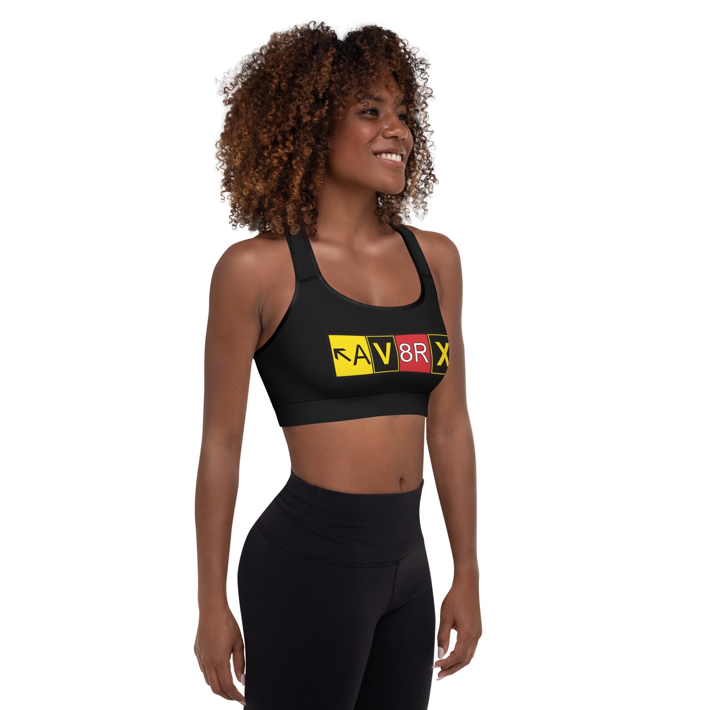 Aviatrix padded sports bra