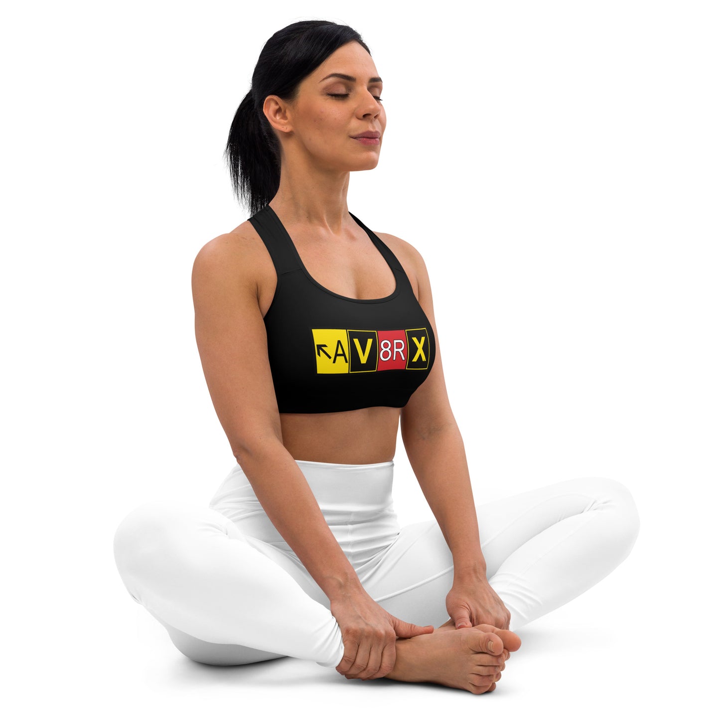 Aviatrix padded sports bra