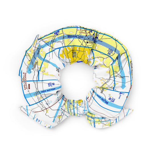 Atlanta Flyway Chart scrunchie