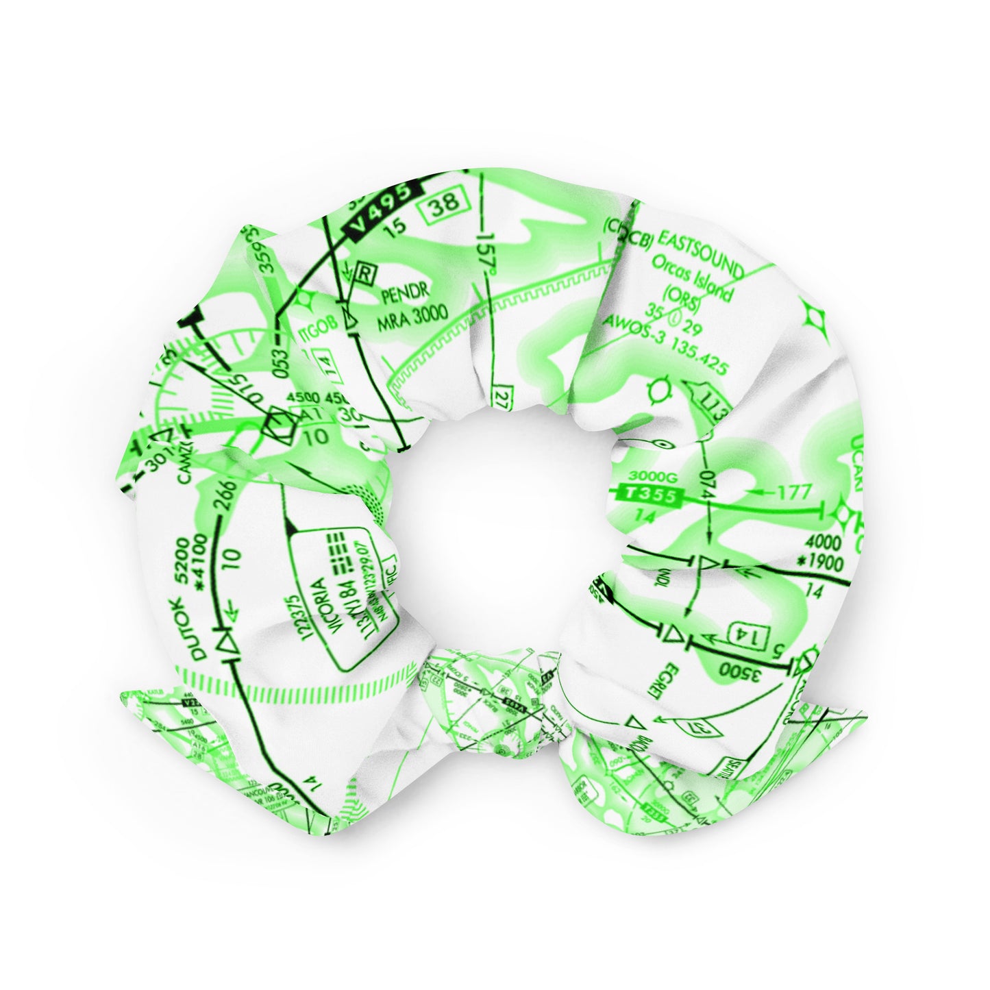 Enroute Low Altitude Chart scrunchie (ELUS1/green)