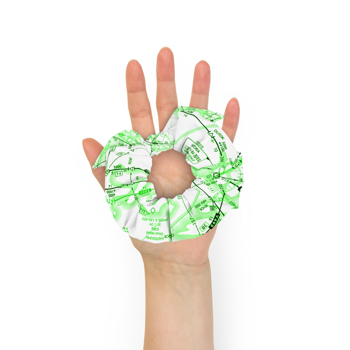 Enroute Low Altitude Chart scrunchie (ELUS1/green)