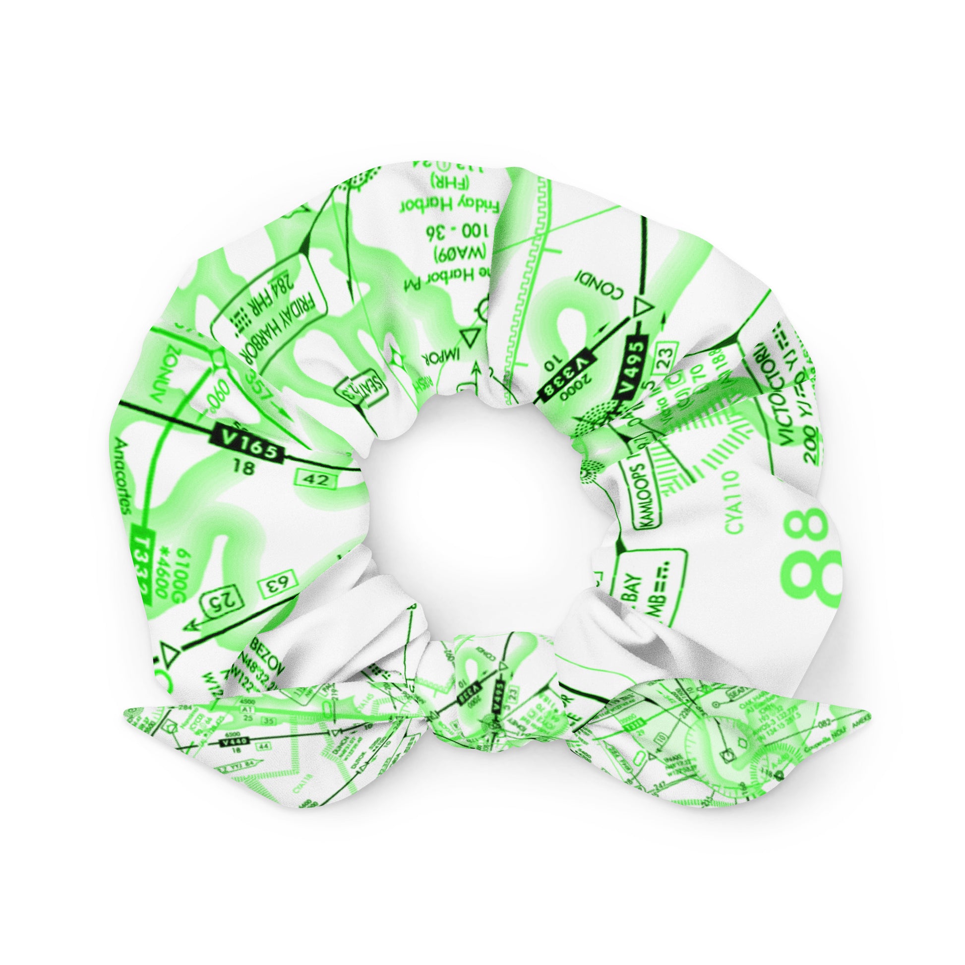 Enroute Low Altitude Chart scrunchie (ELUS1/green)