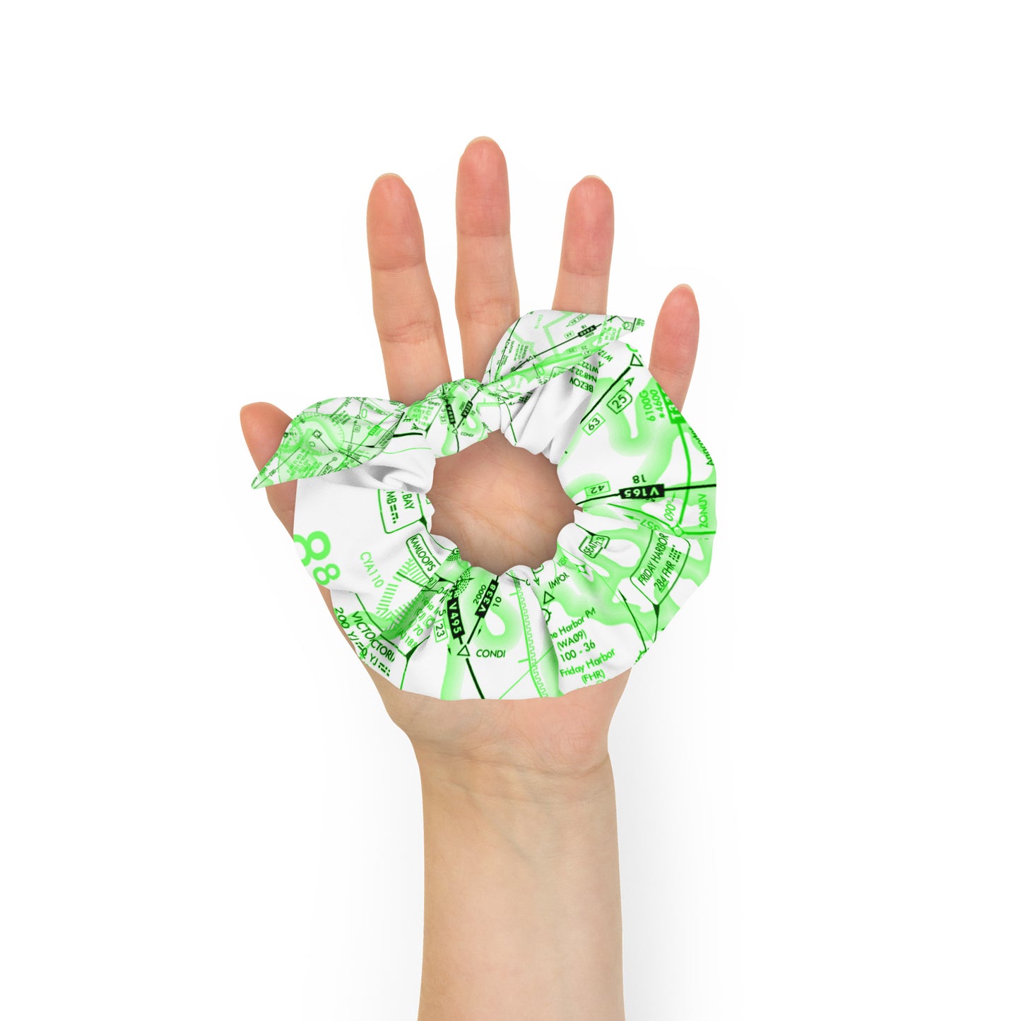 Enroute Low Altitude Chart scrunchie (ELUS1/green)