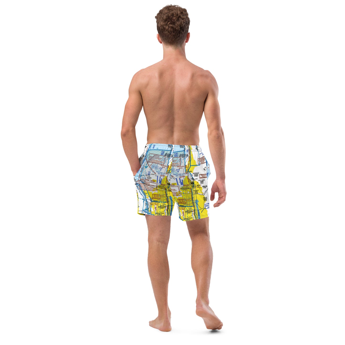 Salt Lake City Flyway Chart - men's swim trunks
