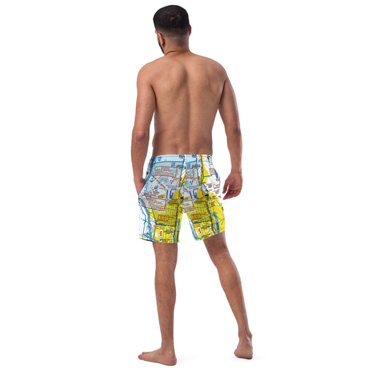 Salt Lake City Flyway Chart - men's swim trunks