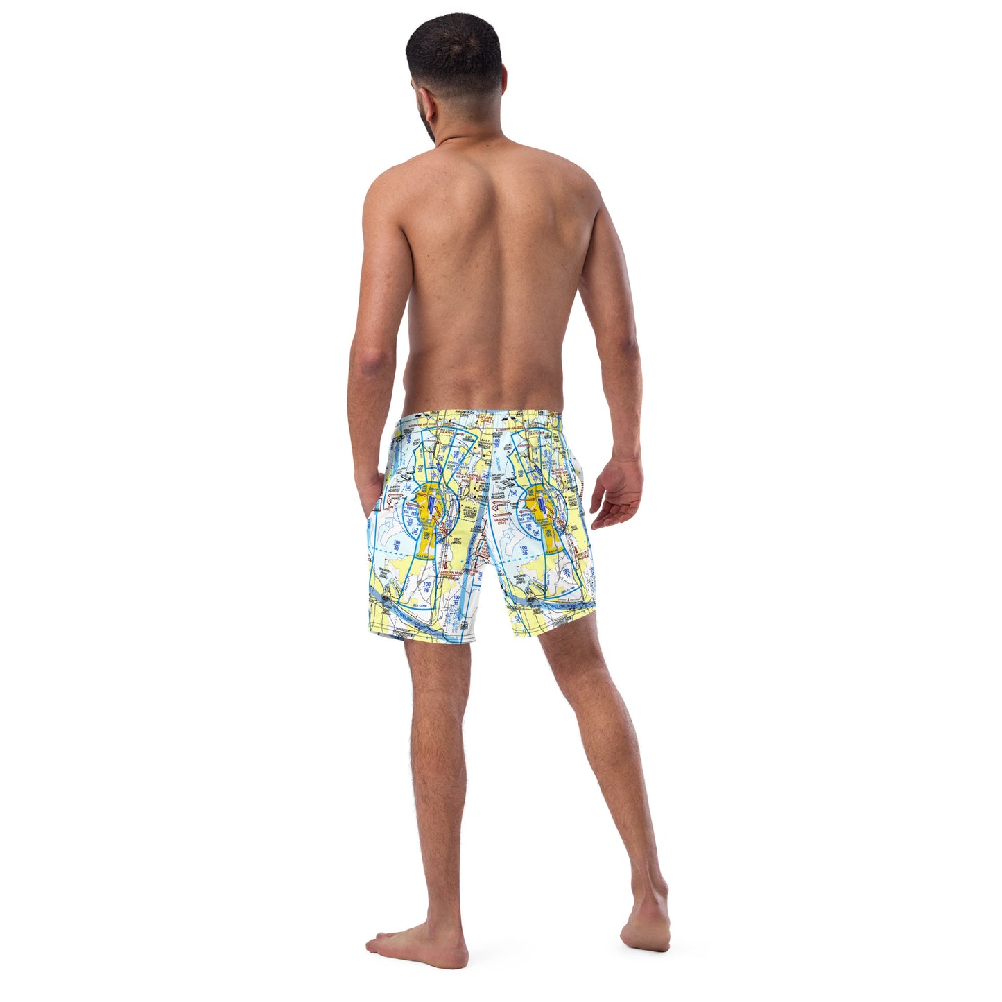 Seattle Flyway Chart men's swim trunks