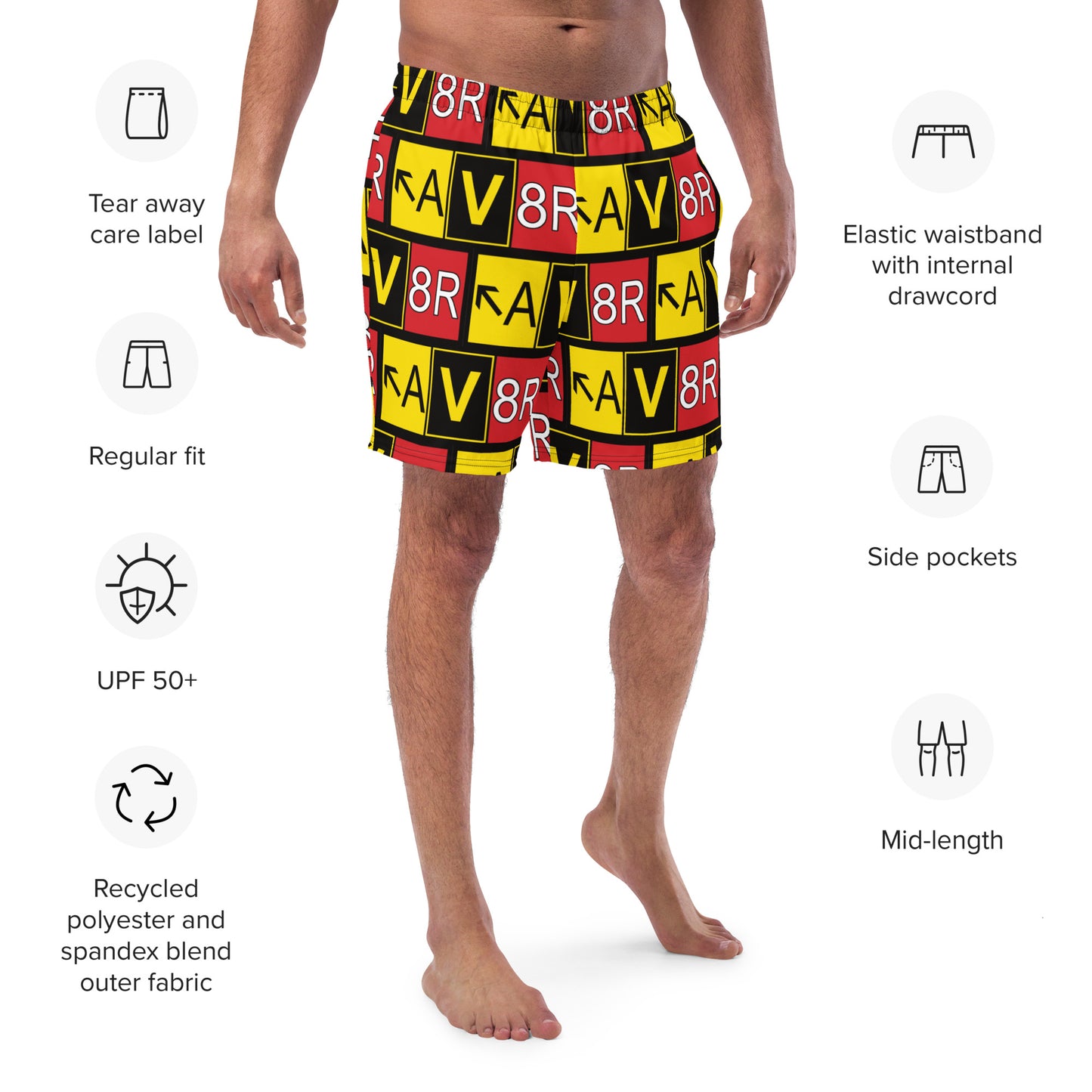 Aviator - AV8R - men's swim trunks