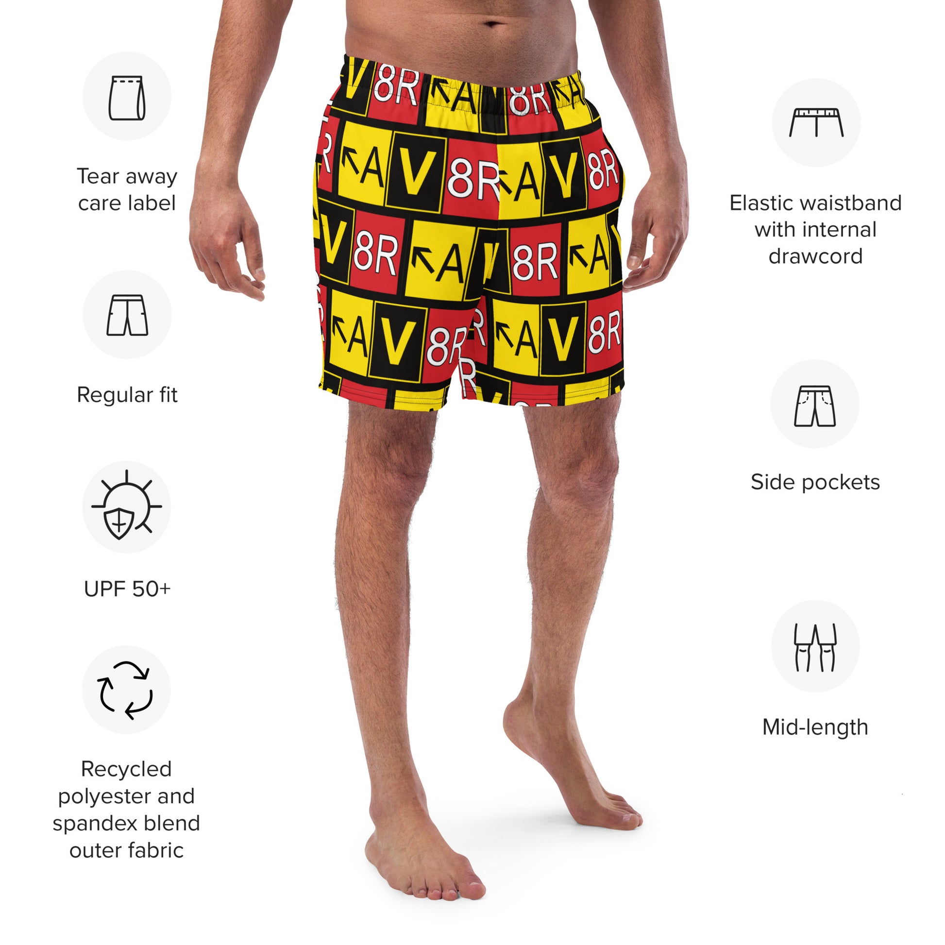 Aviator - AV8R - men's swim trunks