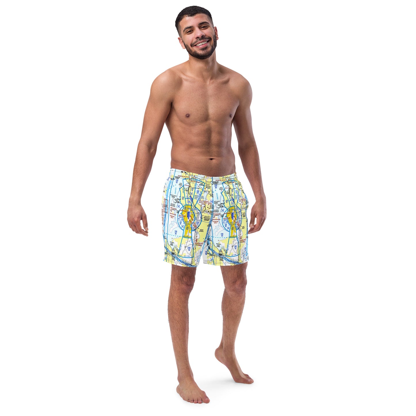 Seattle Flyway Chart men's swim trunks