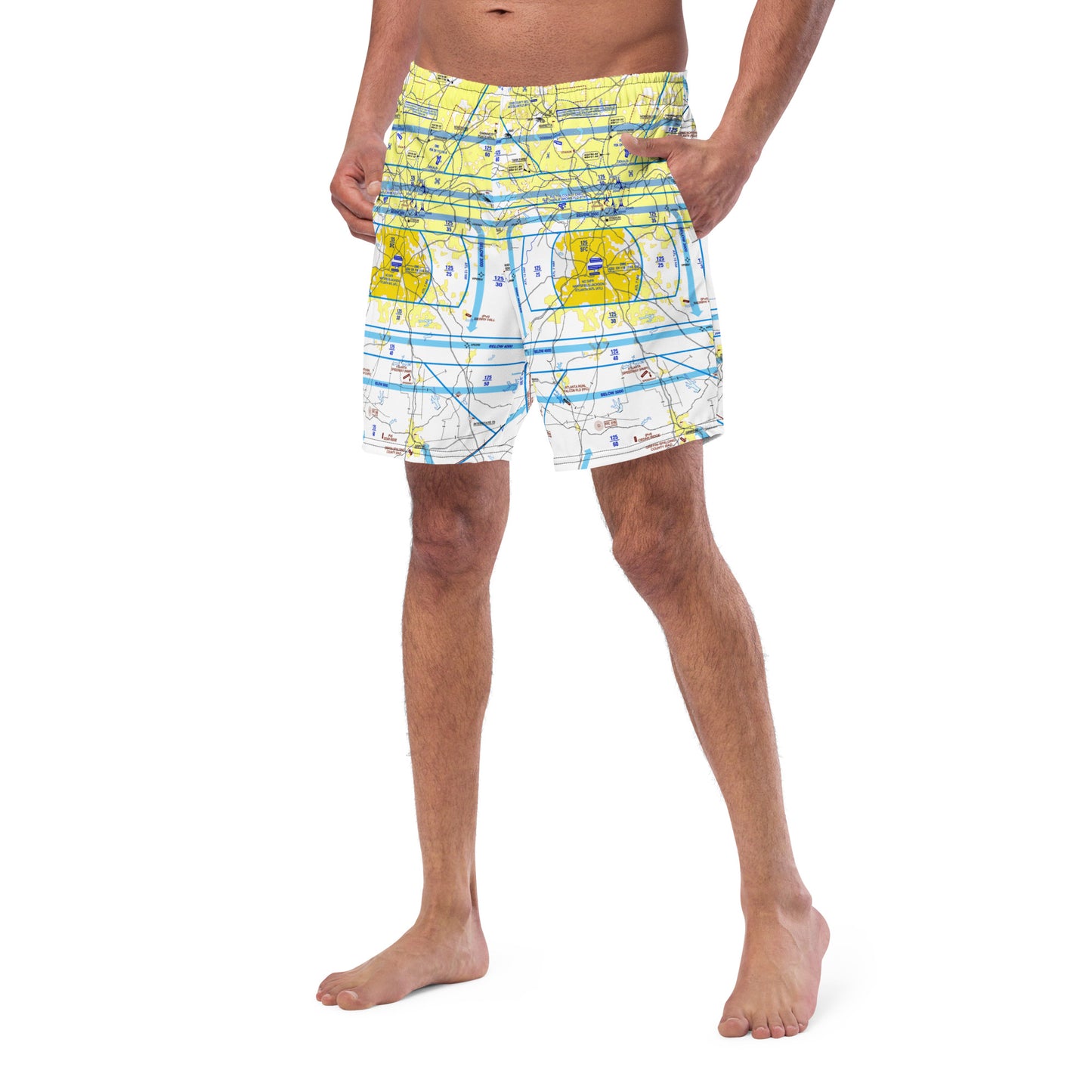 Atlanta Flyway Chart - men's swim trunks
