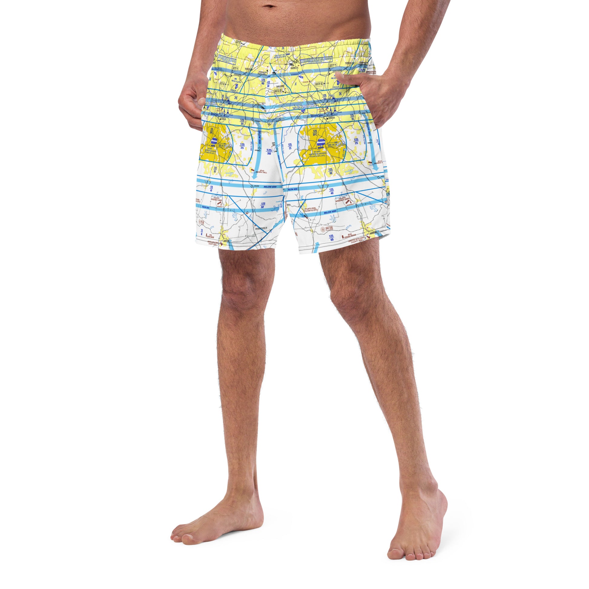 Atlanta Flyway Chart - men's swim trunks