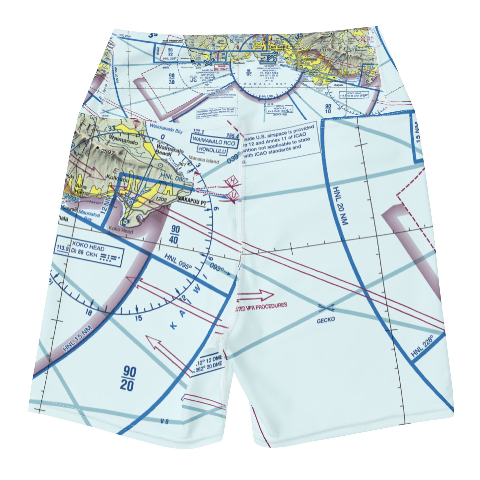 Honolulu Sectional Chart shorts