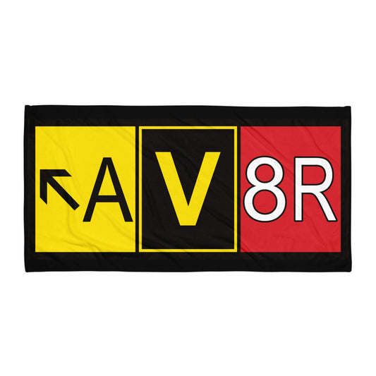 Aviator - AV8R - beach towel