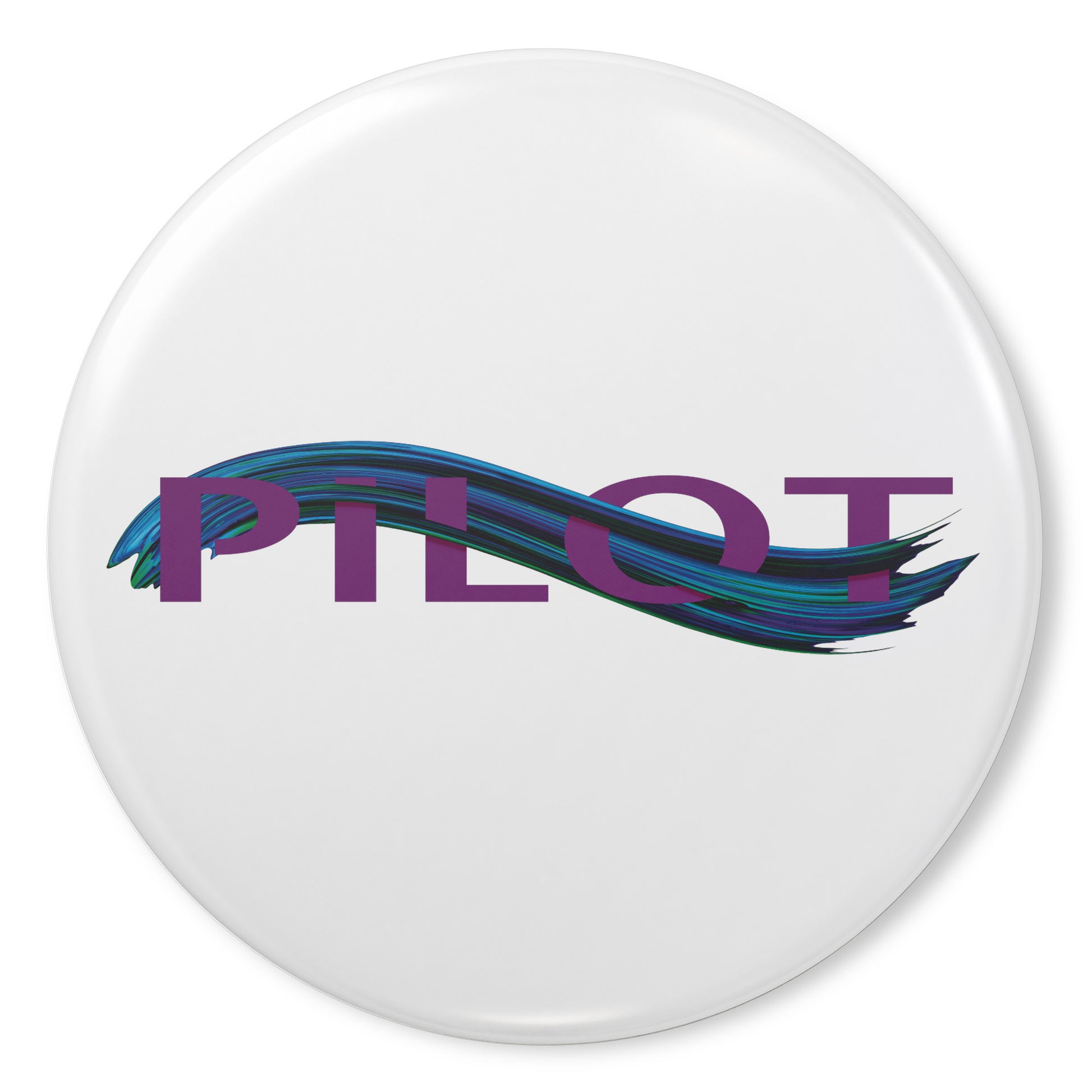 Pilot button pin (purple/blue)