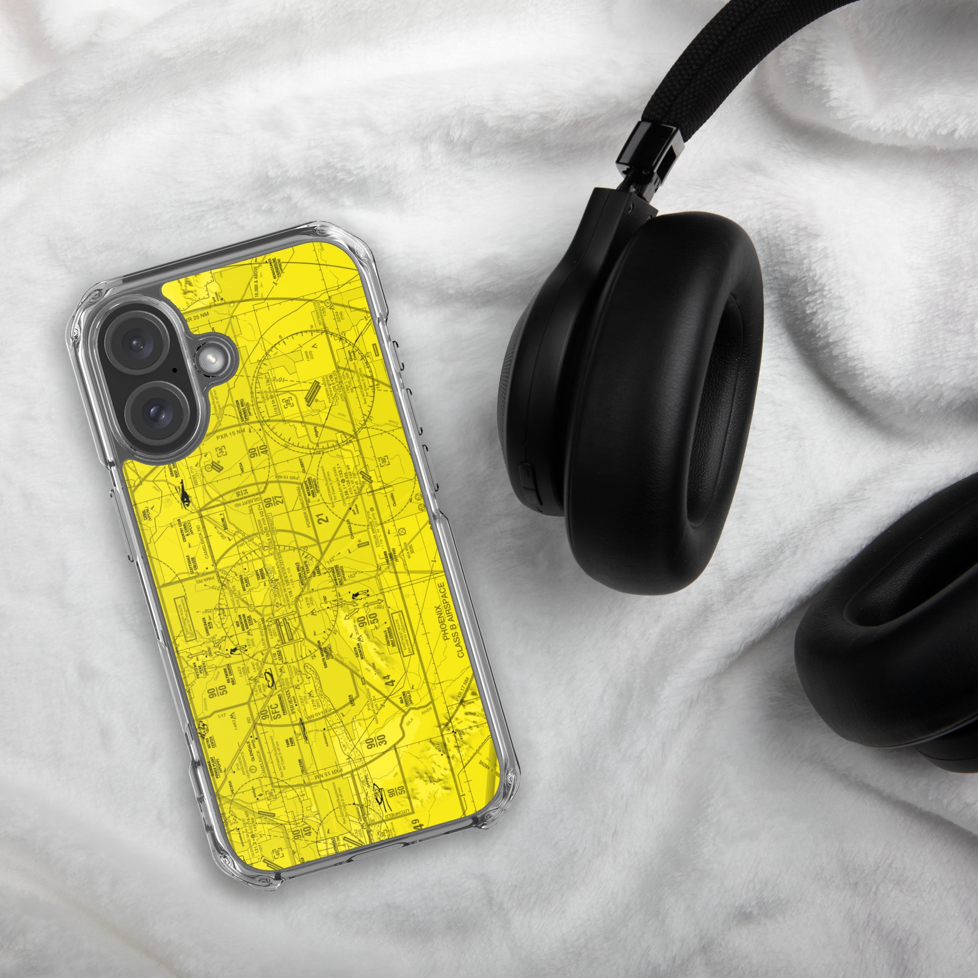 Phoenix TAC Chart (yellow) case for iPhone (for iPhone 16 series)