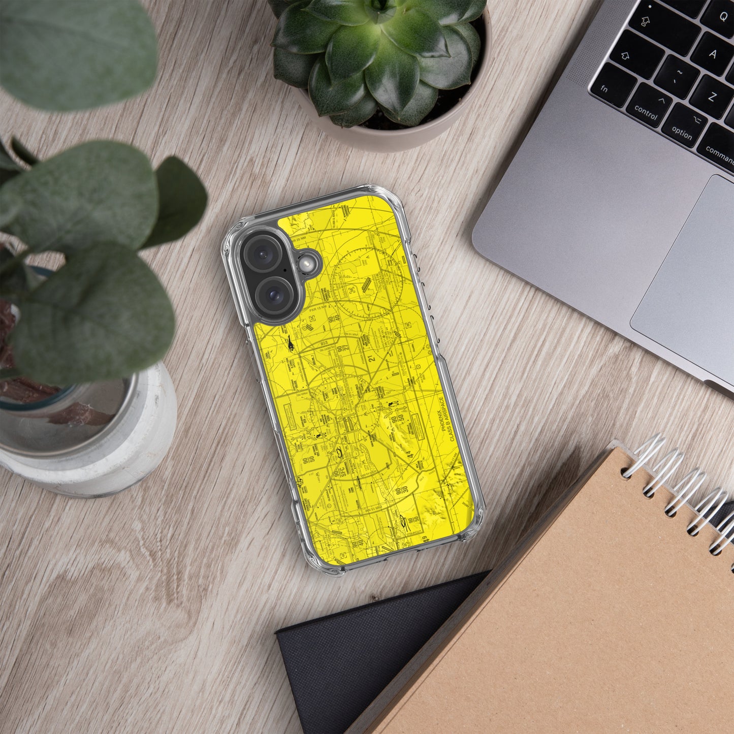 Phoenix TAC Chart (yellow) case for iPhone (for iPhone 16 series)