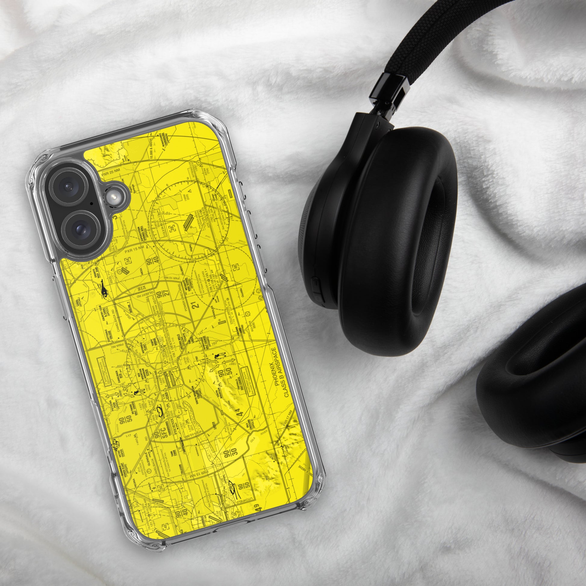 Phoenix TAC Chart (yellow) case for iPhone (for iPhone 16 series)