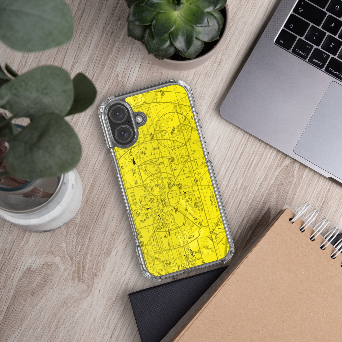 Phoenix TAC Chart (yellow) case for iPhone (for iPhone 16 series)