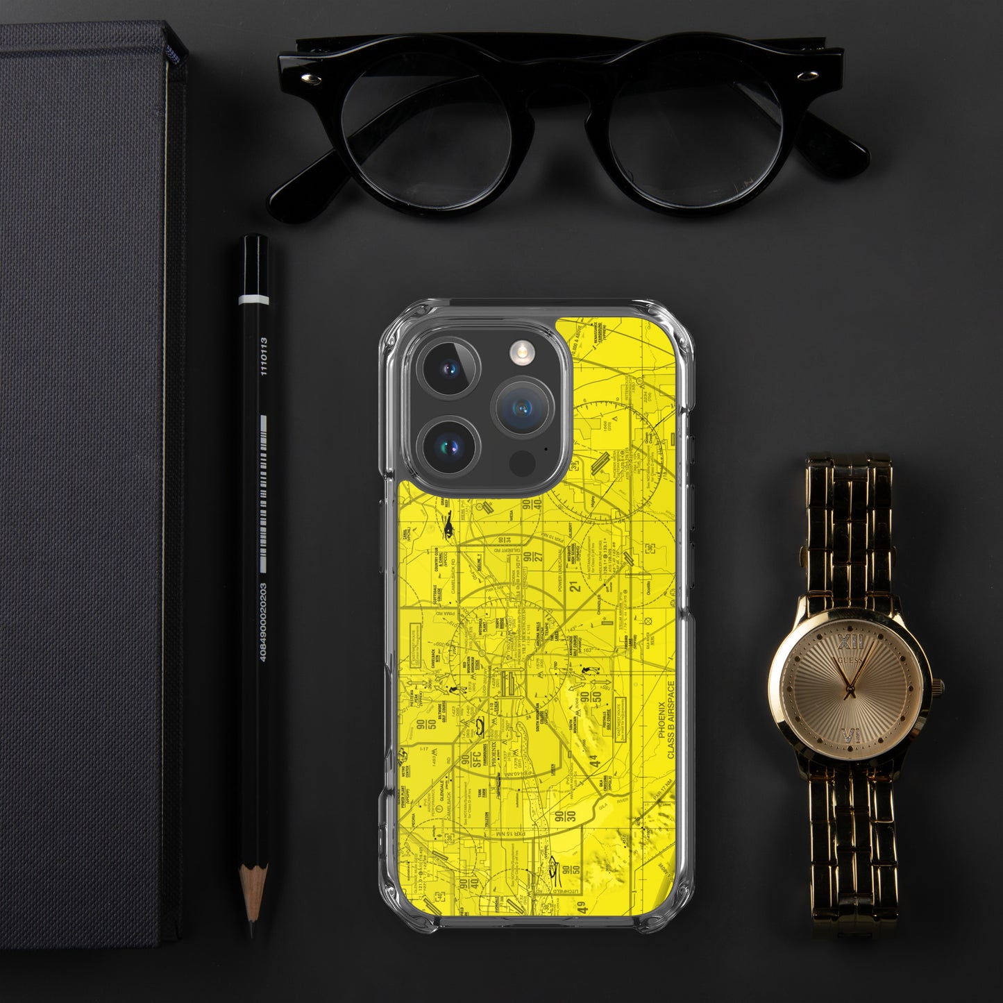 Phoenix TAC Chart (yellow) case for iPhone (for iPhone 16 series)