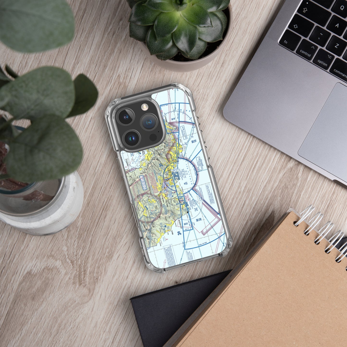 Honolulu Sectional Chart case for iPhone (for iPhone 16 series)