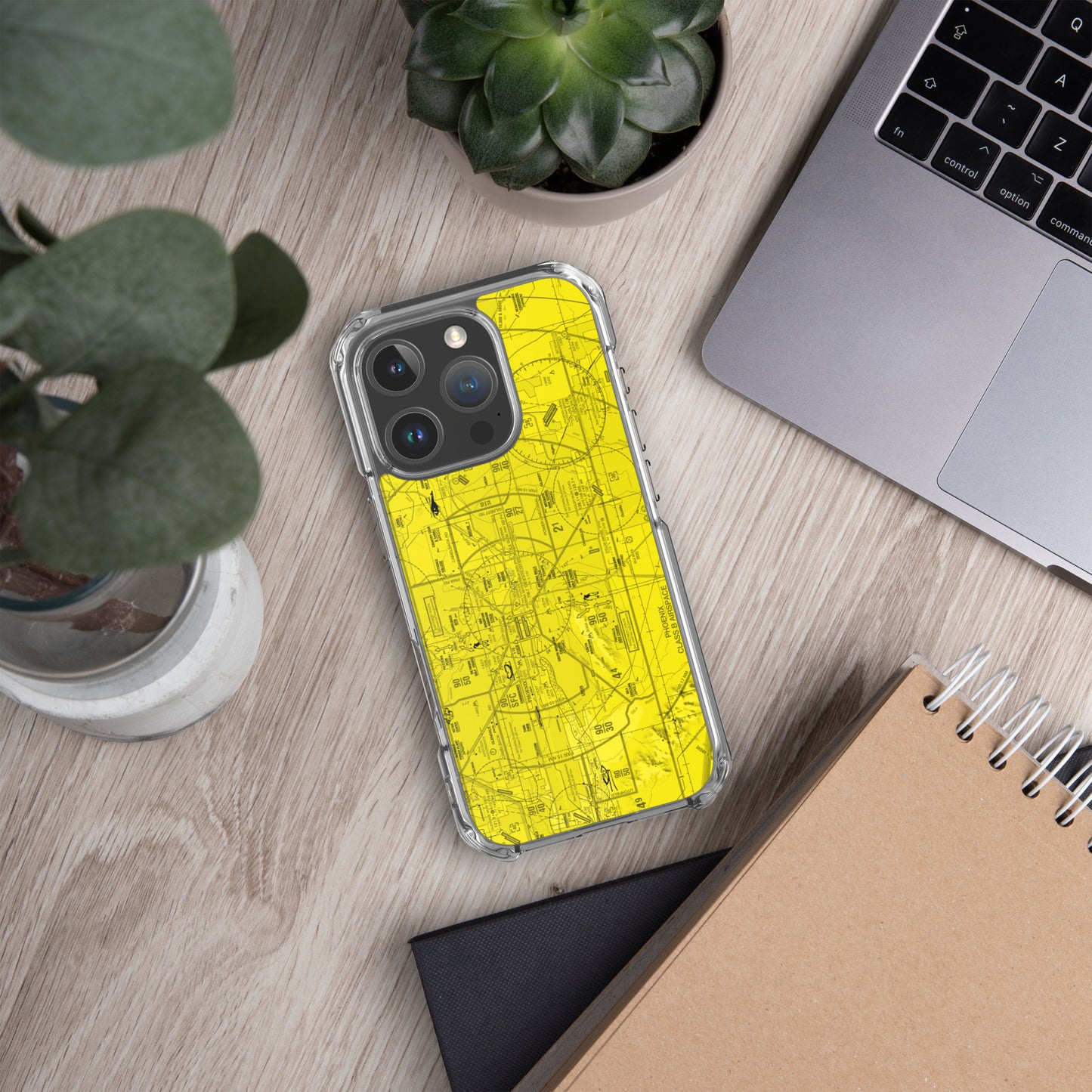 Phoenix TAC Chart (yellow) case for iPhone (for iPhone 16 series)