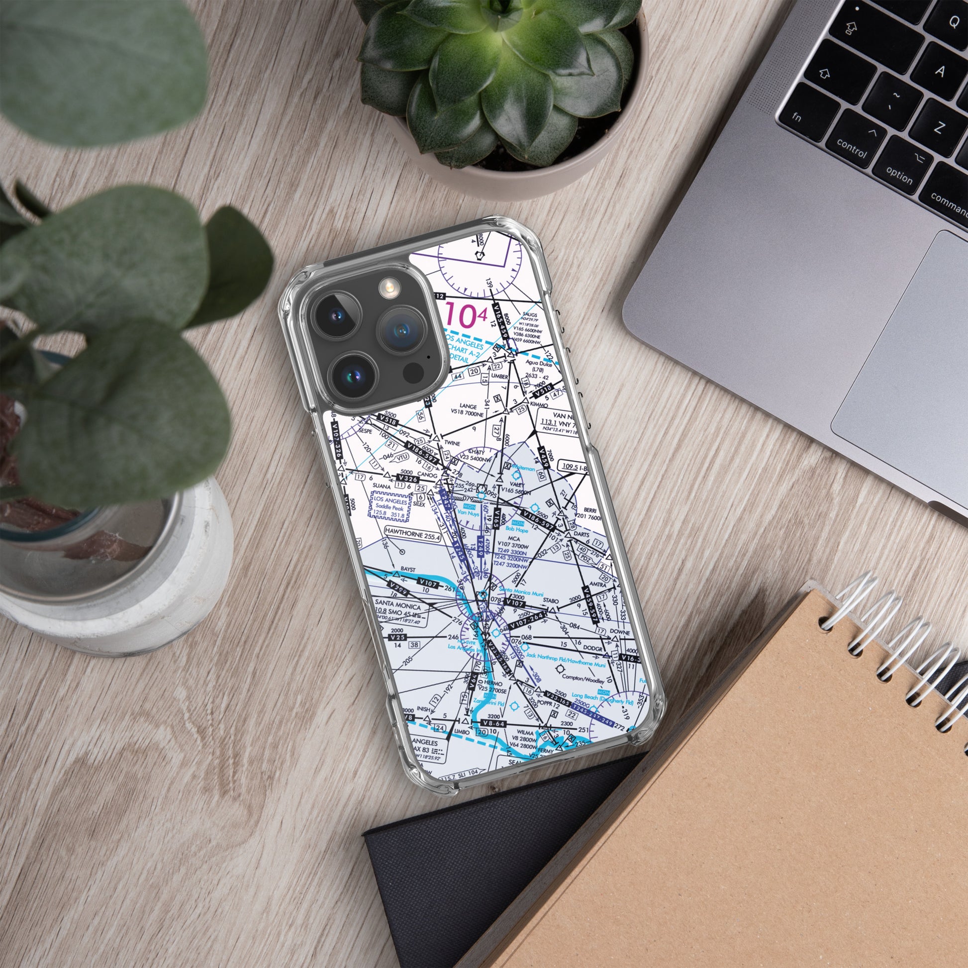 Enroute Low Altitude Chart (ELUS3/white) case for iPhone (for iPhone 16 series)