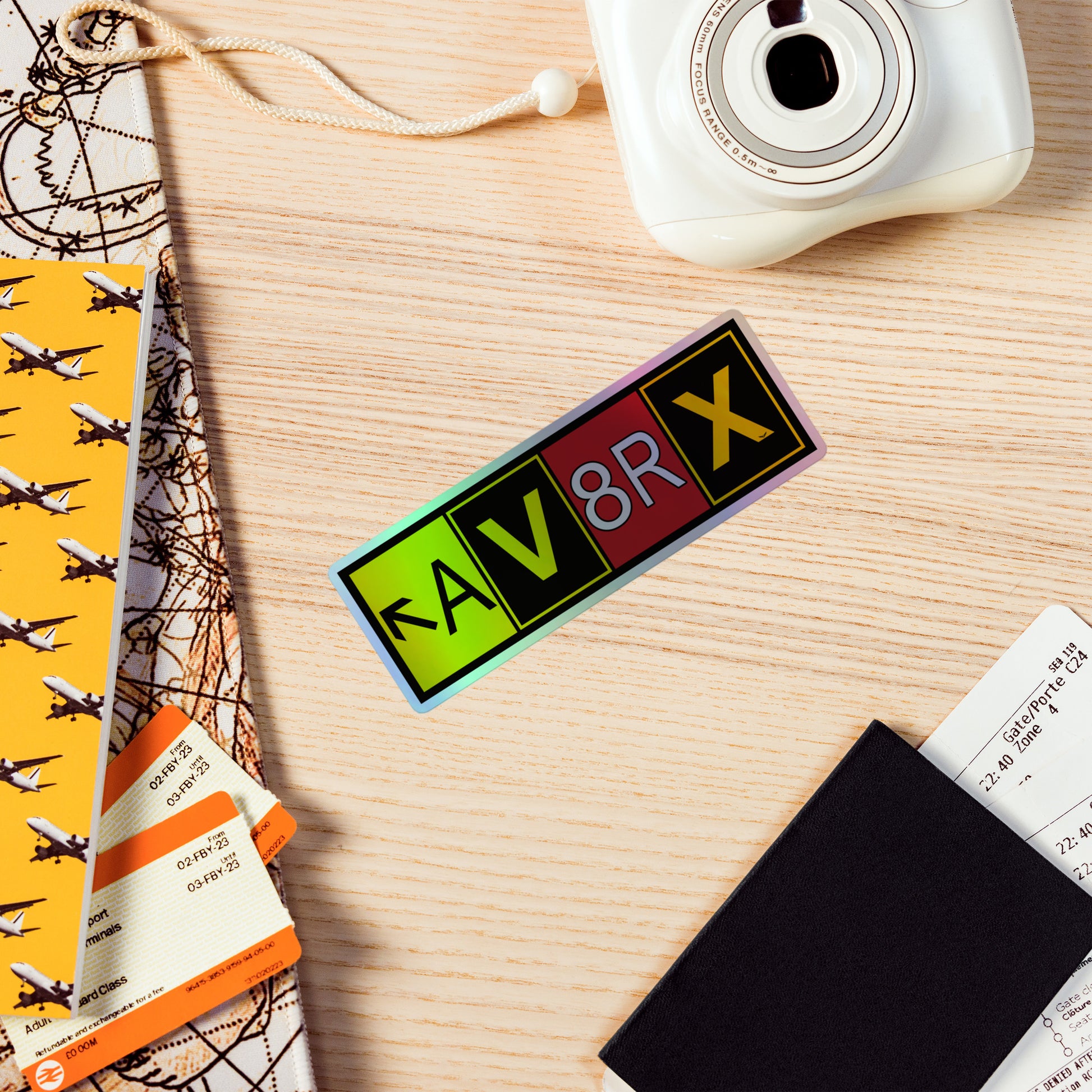 Aviatrix - AV8RX - holographic stickers