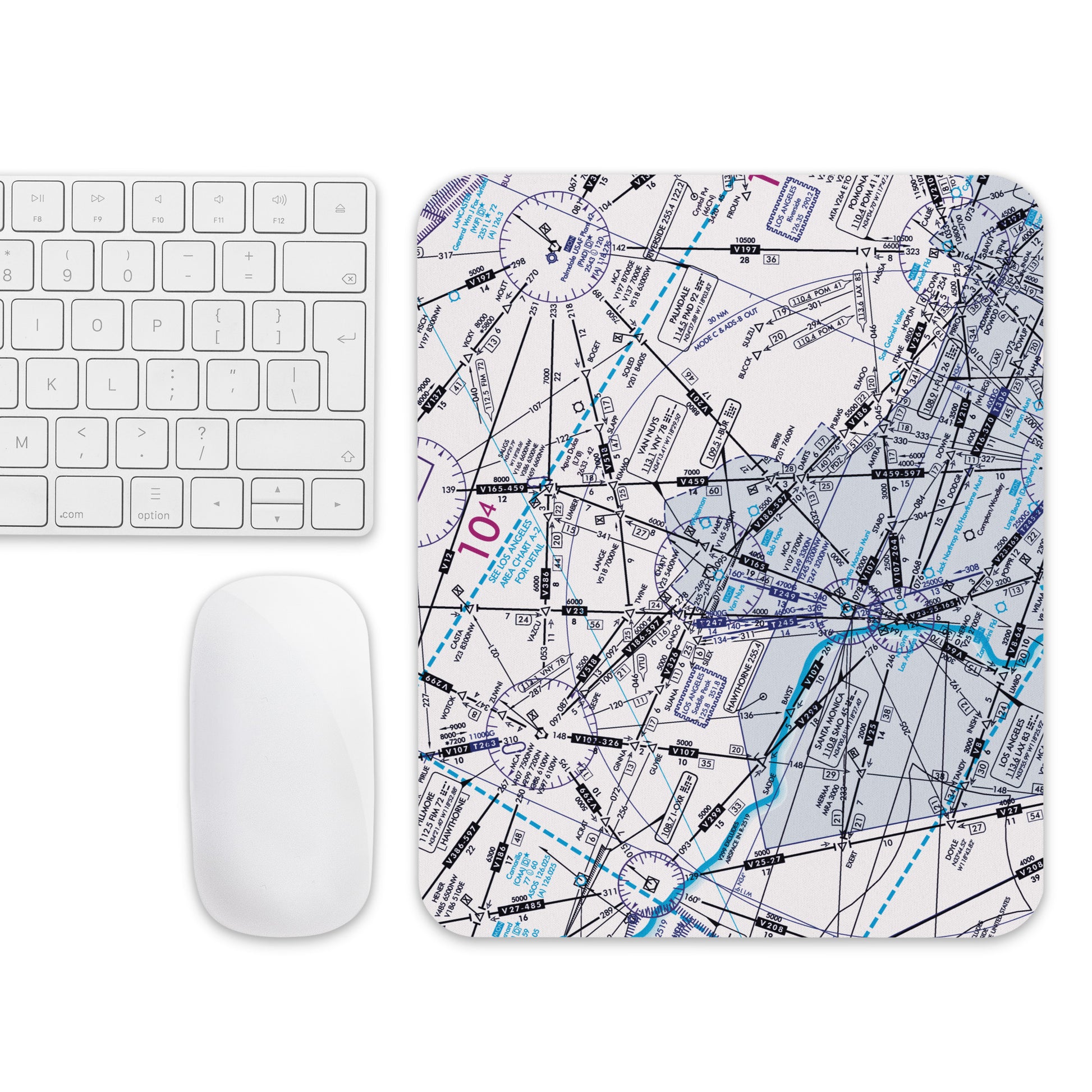 Enroute Low Altitude mouse pad (ELUS3/white)