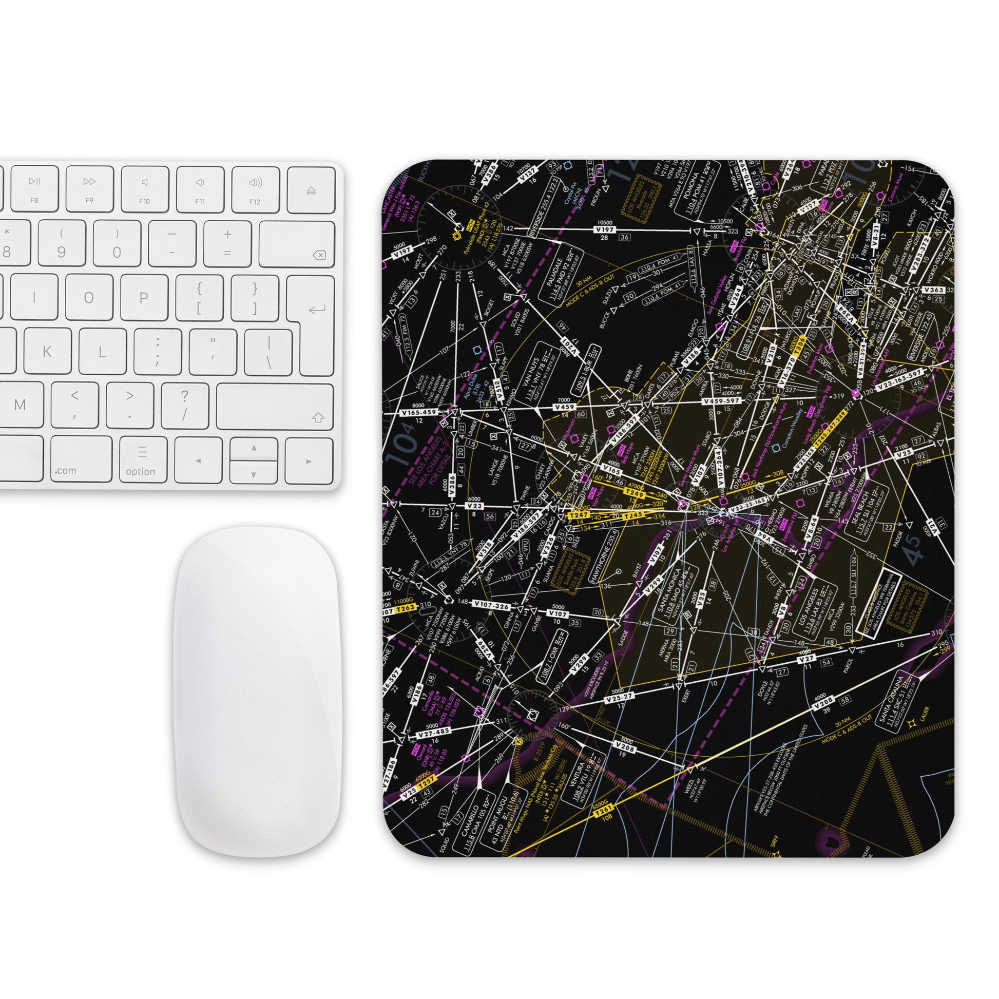 Enroute Low Altitude Chart mouse pad (ELUS3/invert)