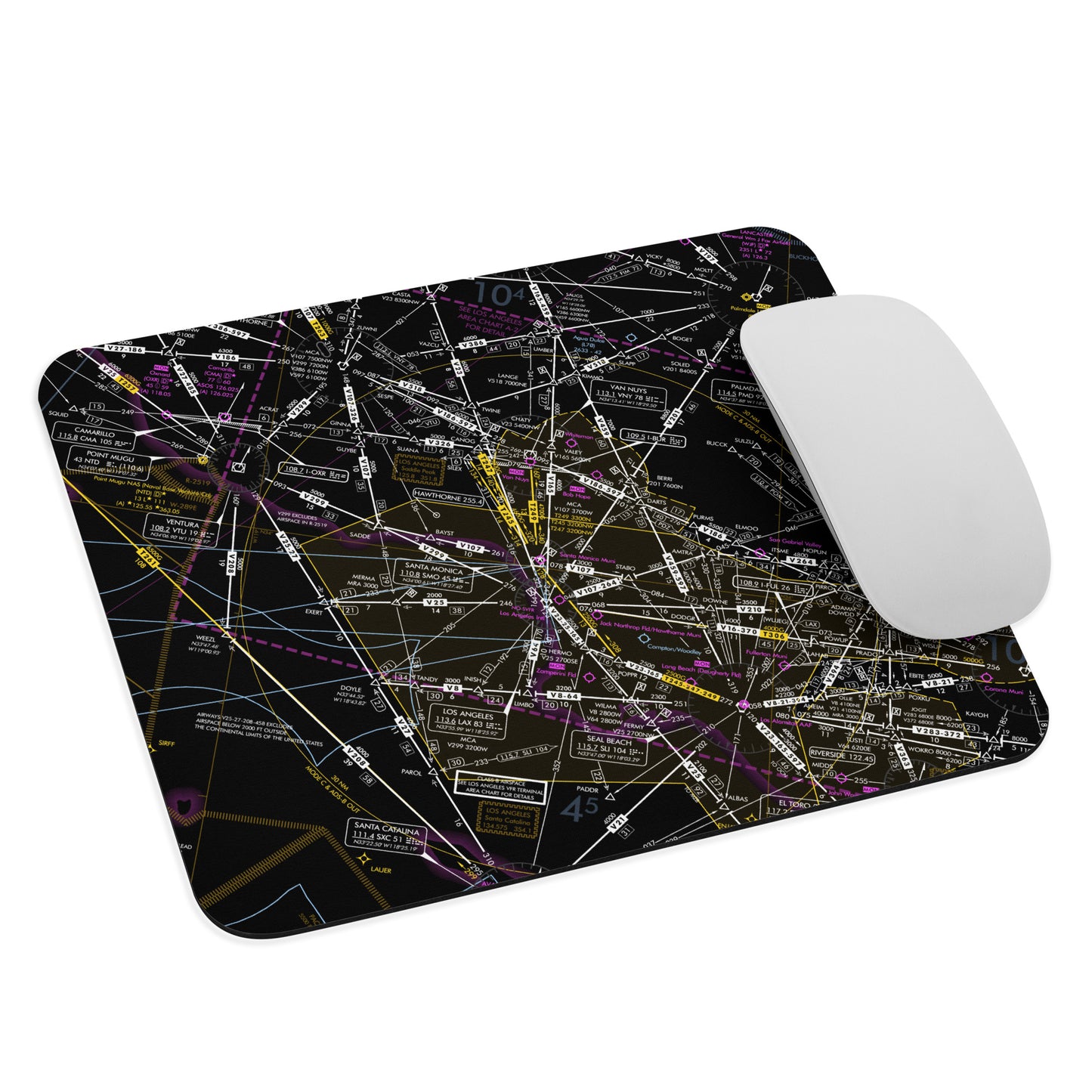 Enroute Low Altitude Chart mouse pad (ELUS3/invert)