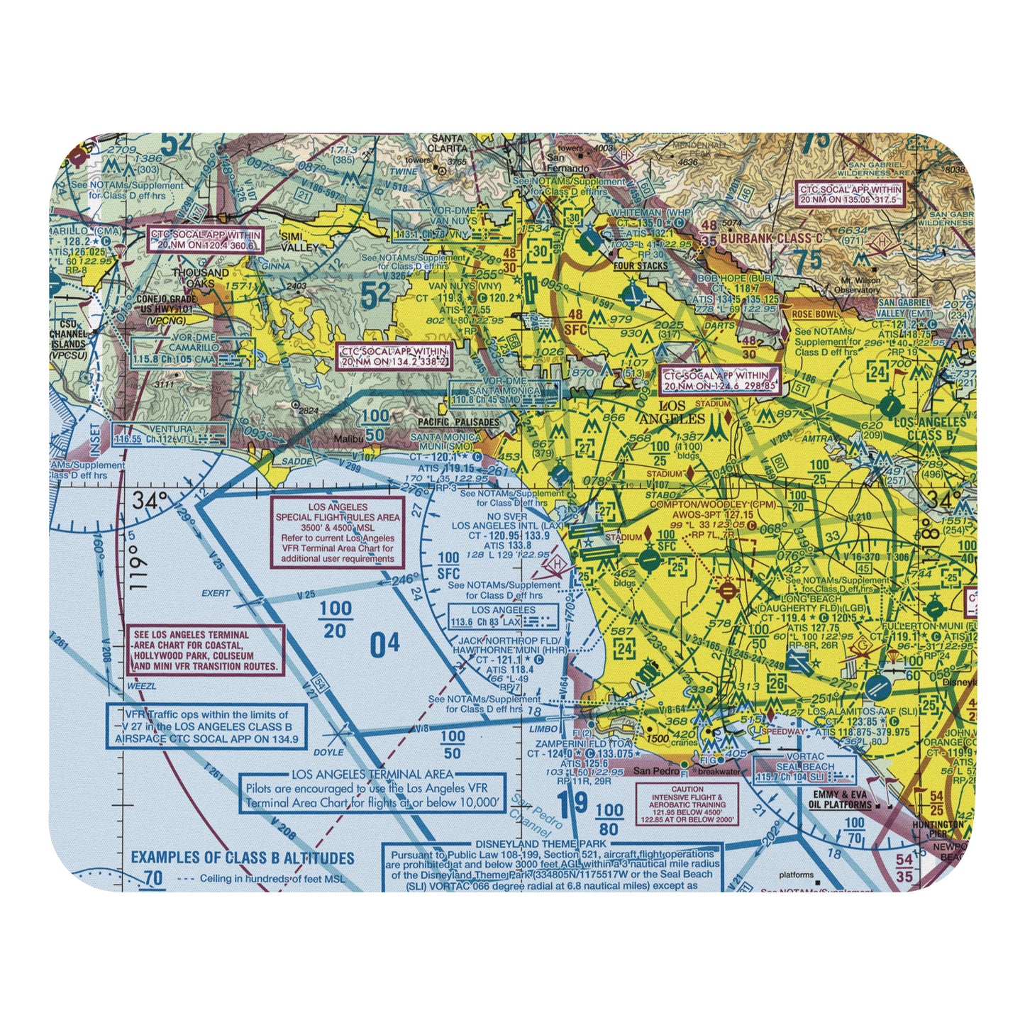 LAX TAC Chart mouse pad