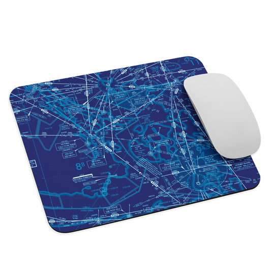 Enroute Low Altitude Chart mouse pad (ELUS1/blue)