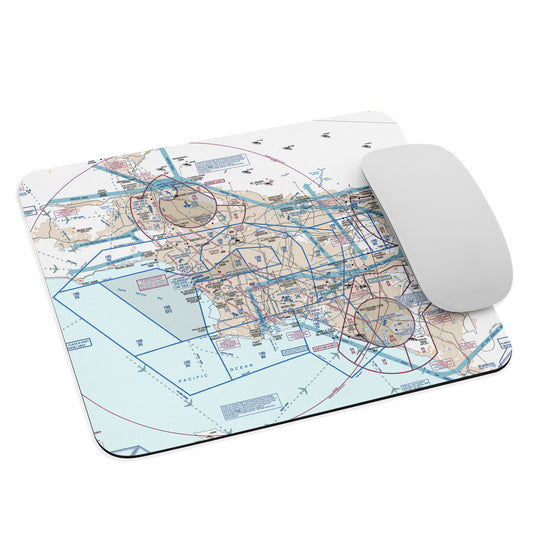 LAX Flyway Chart mouse pad