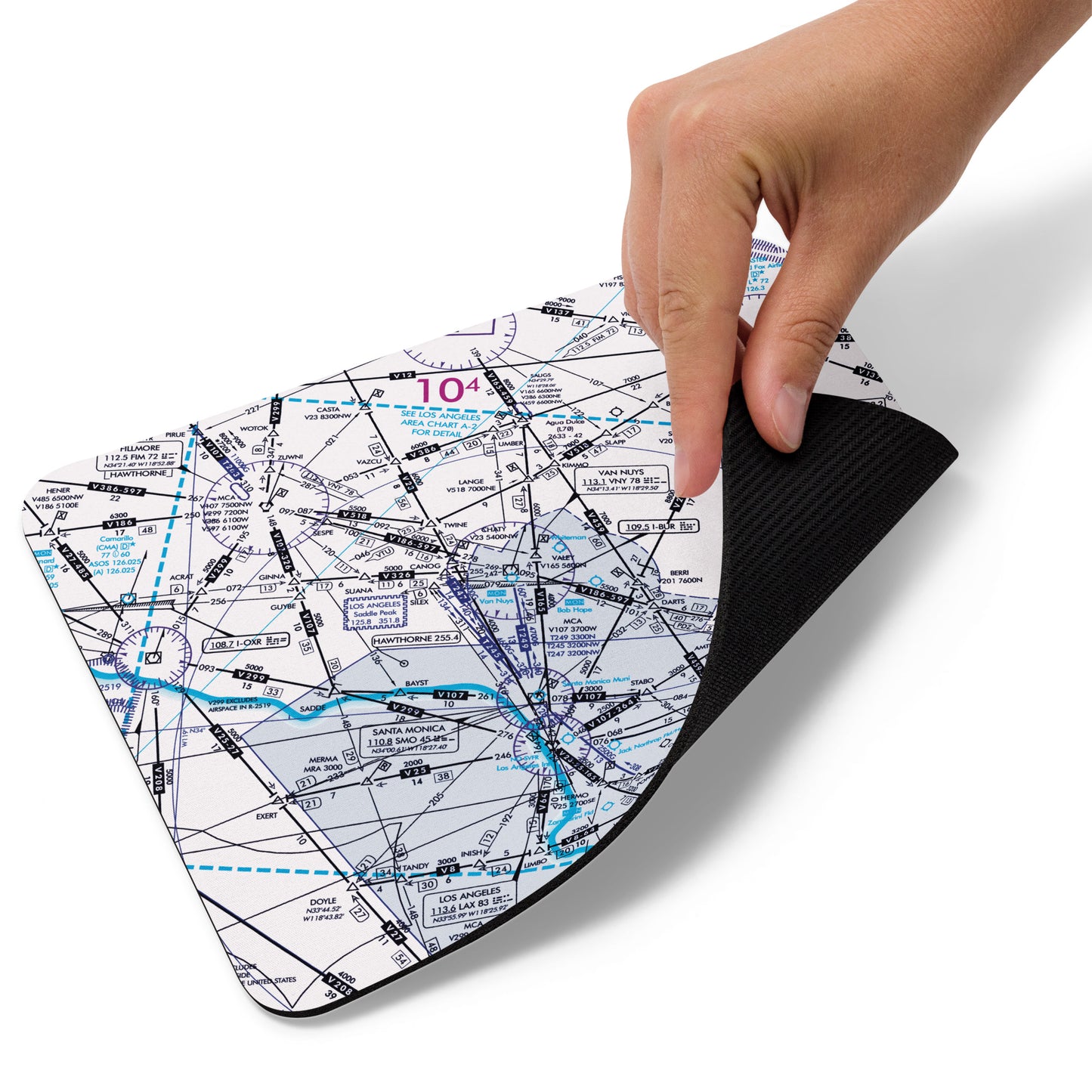 Enroute Low Altitude mouse pad (ELUS3/white)