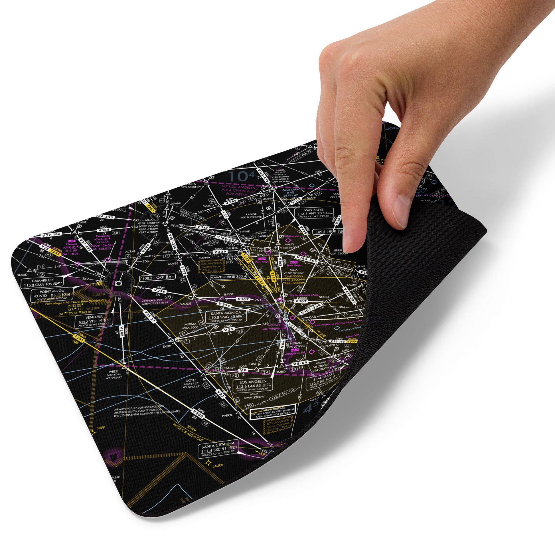 Enroute Low Altitude Chart mouse pad (ELUS3/invert)