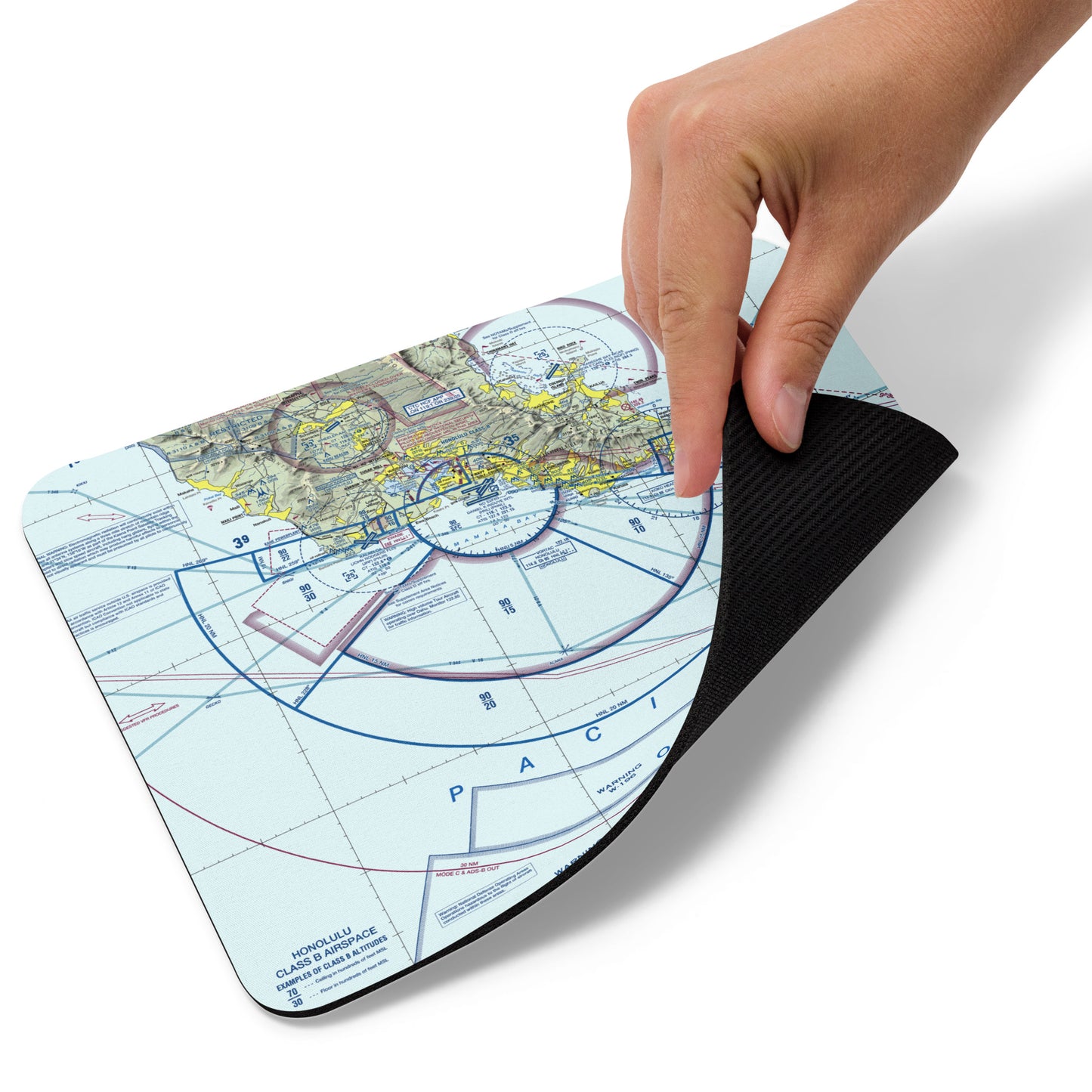Honolulu Sectional Chart mouse pad