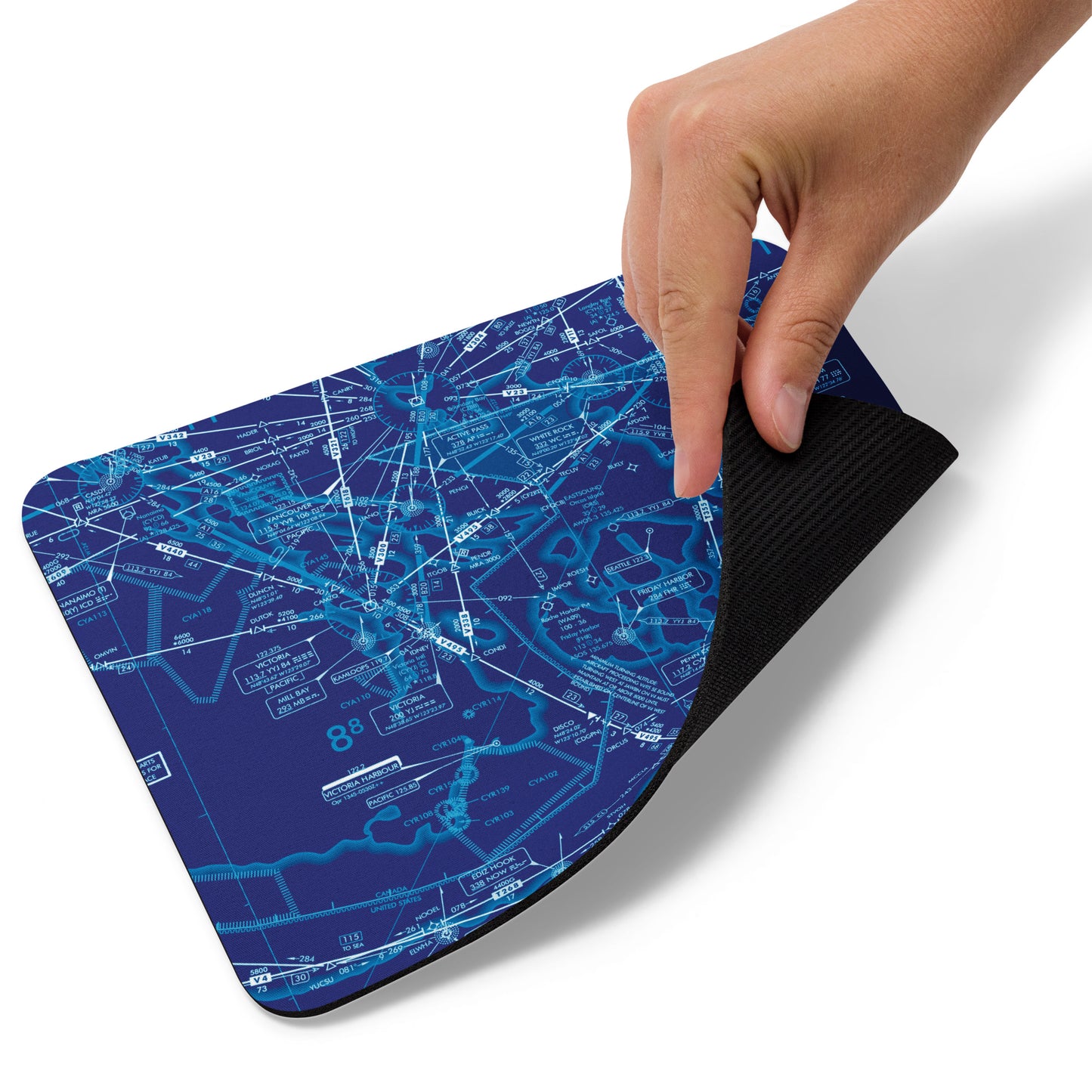 Enroute Low Altitude Chart mouse pad (ELUS1/blue)