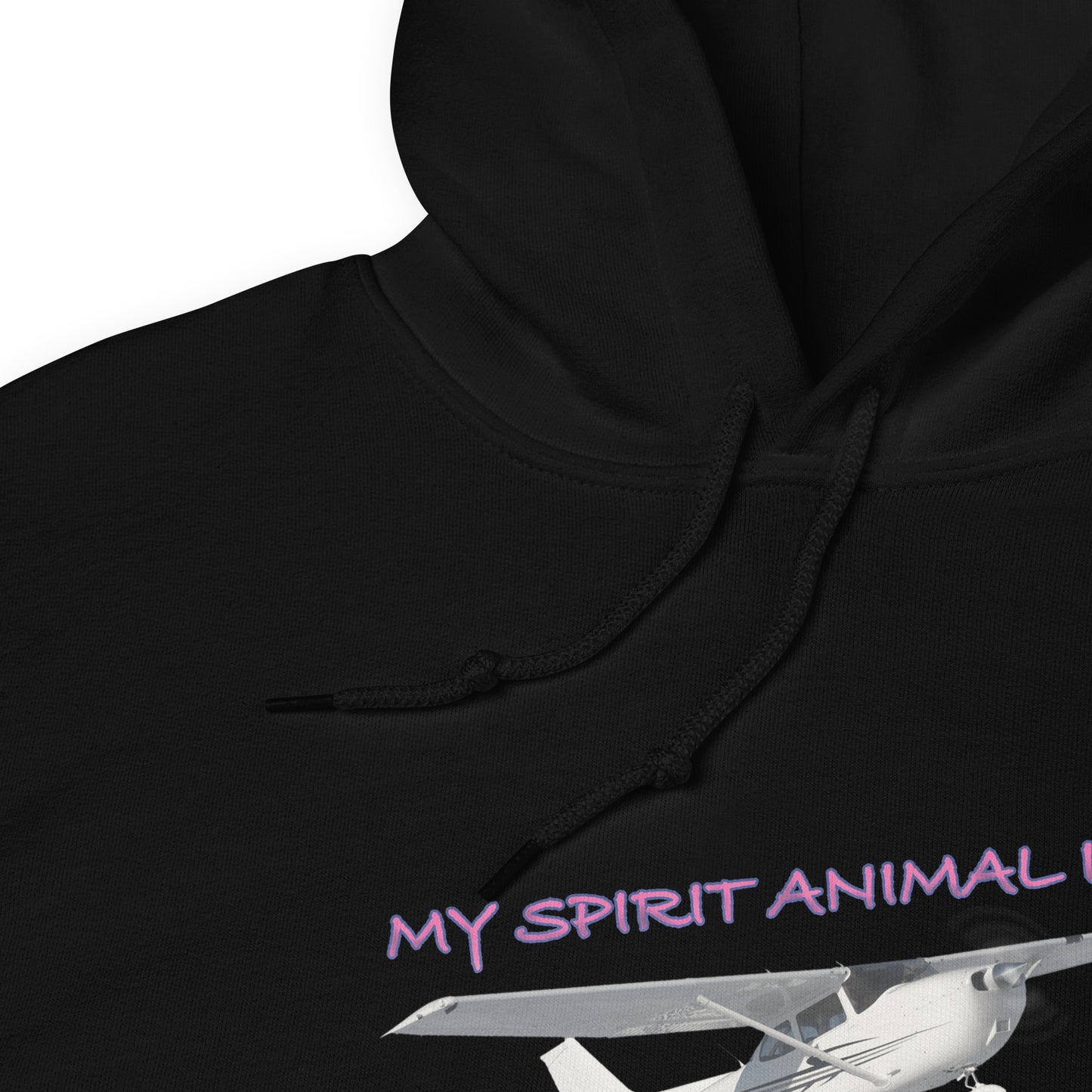 My Spirit Animal is a Skyhawk unisex hoodie (pink)